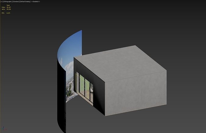 3D interior Minimal scene 39 3D model 7