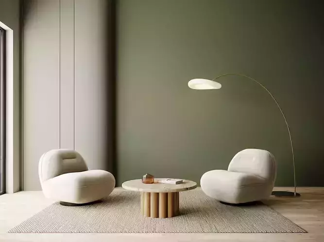 3D interior simple scene 39 3D model