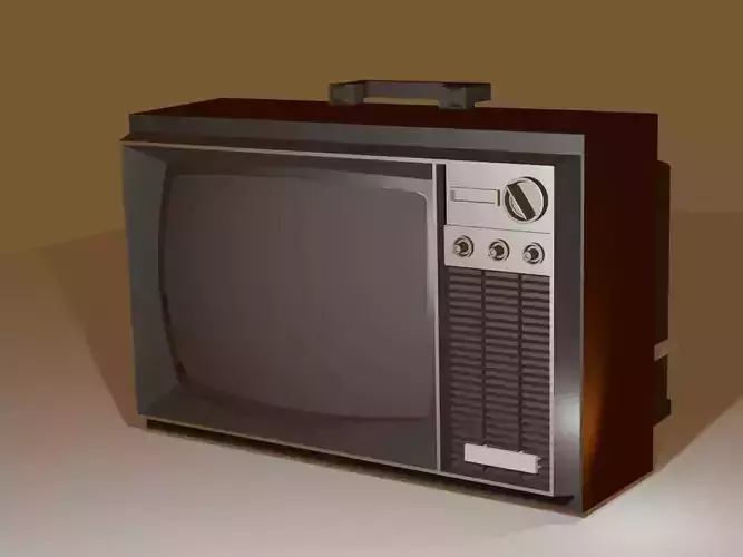 Japanese Old Television