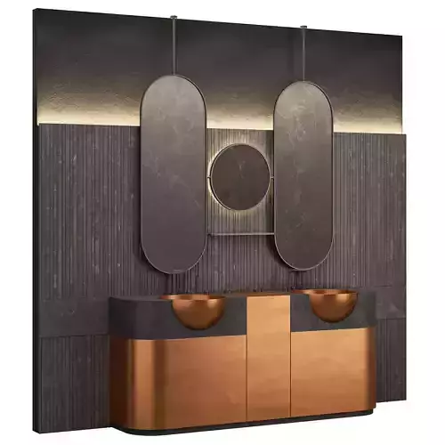 Bathroom furniture RJ Easy Design 09 3D model