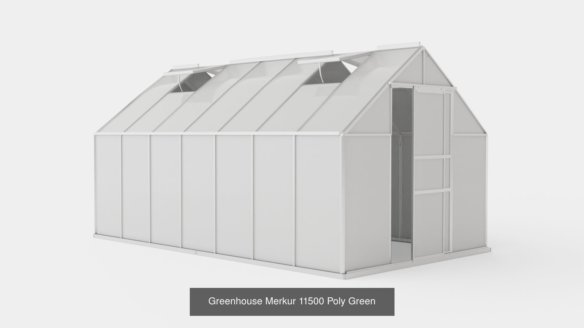 Collection of Greenhouse Merkur 11500 Poly - 3 Models _1