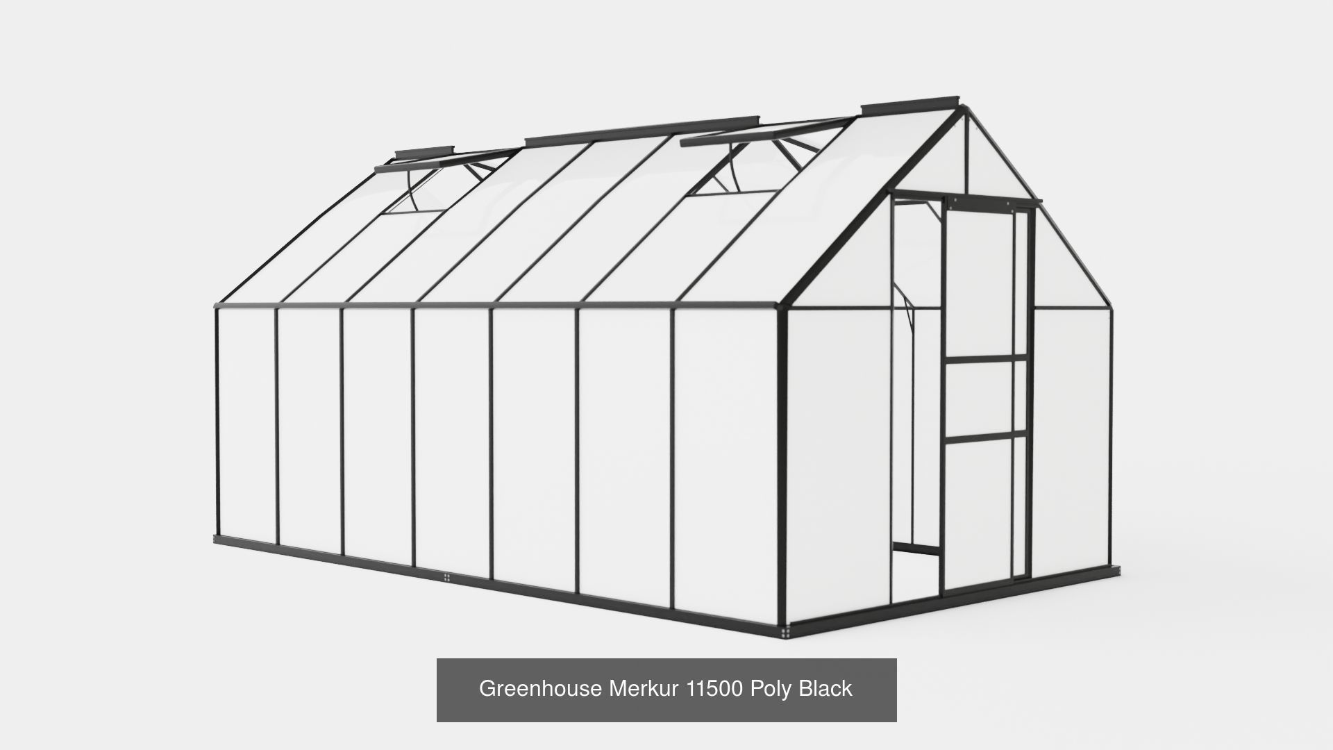 Collection of Greenhouse Merkur 11500 Poly - 3 Models _2