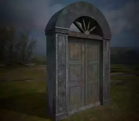 Old textured Gate 