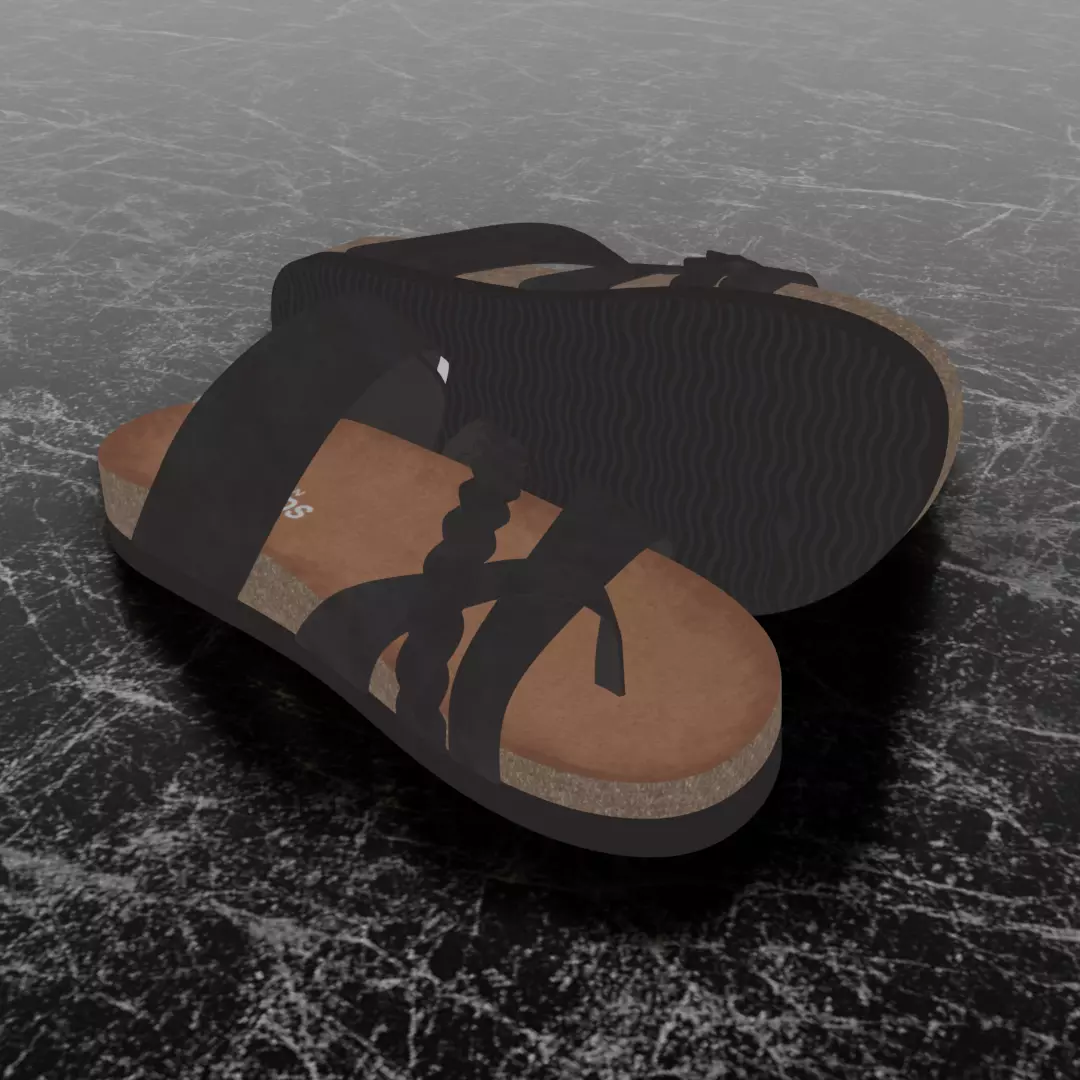 WHITE MOUNTAIN FOOTBET 3D SANDALS 3D model_0