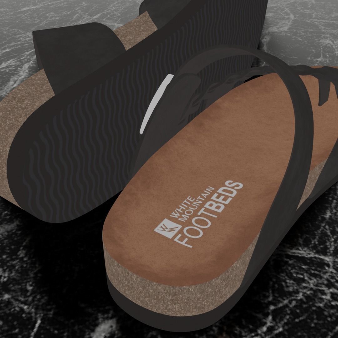 WHITE MOUNTAIN FOOTBET 3D SANDALS 3D model_9