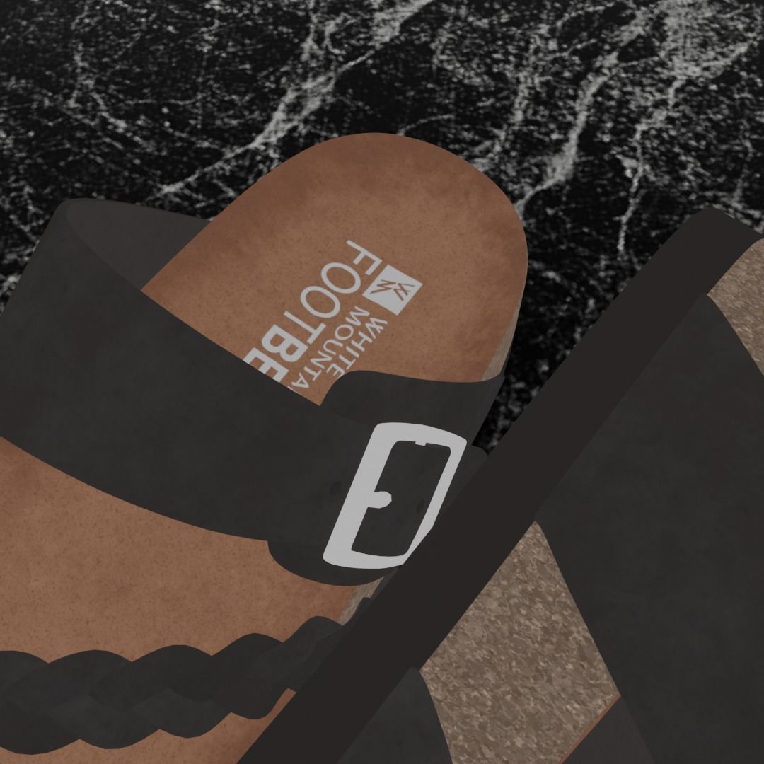 WHITE MOUNTAIN FOOTBET 3D SANDALS 3D model_11