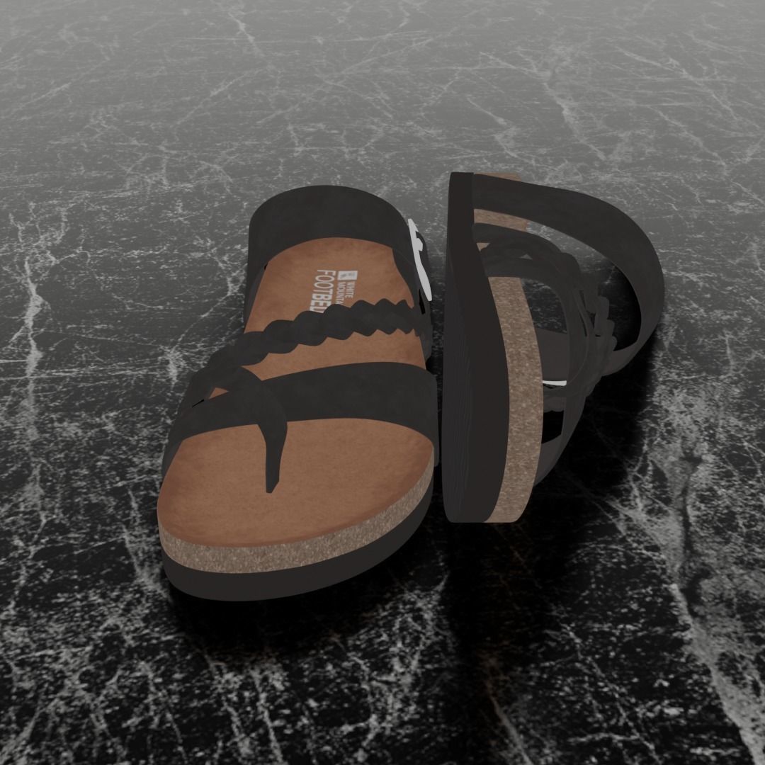 WHITE MOUNTAIN FOOTBET 3D SANDALS 3D model_3