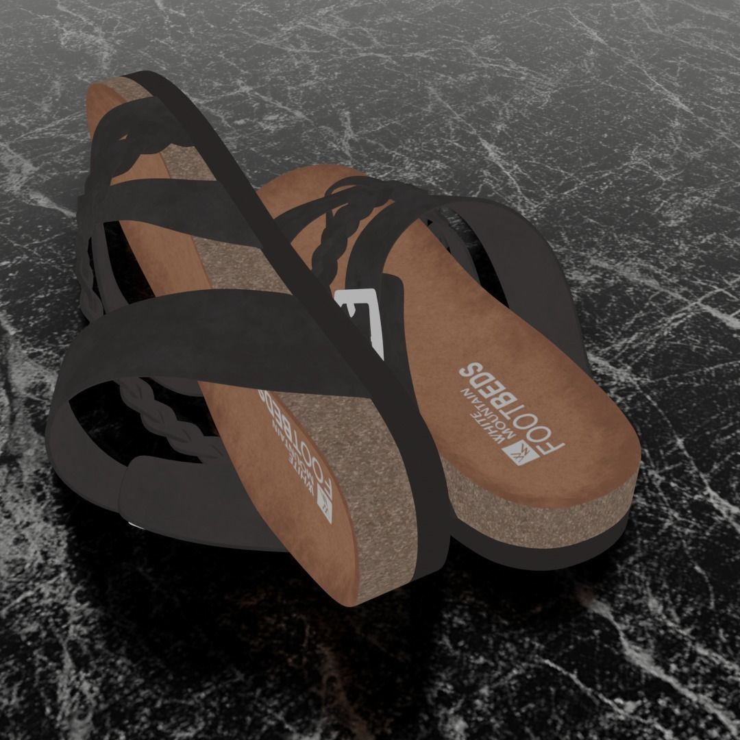 WHITE MOUNTAIN FOOTBET 3D SANDALS 3D model_8