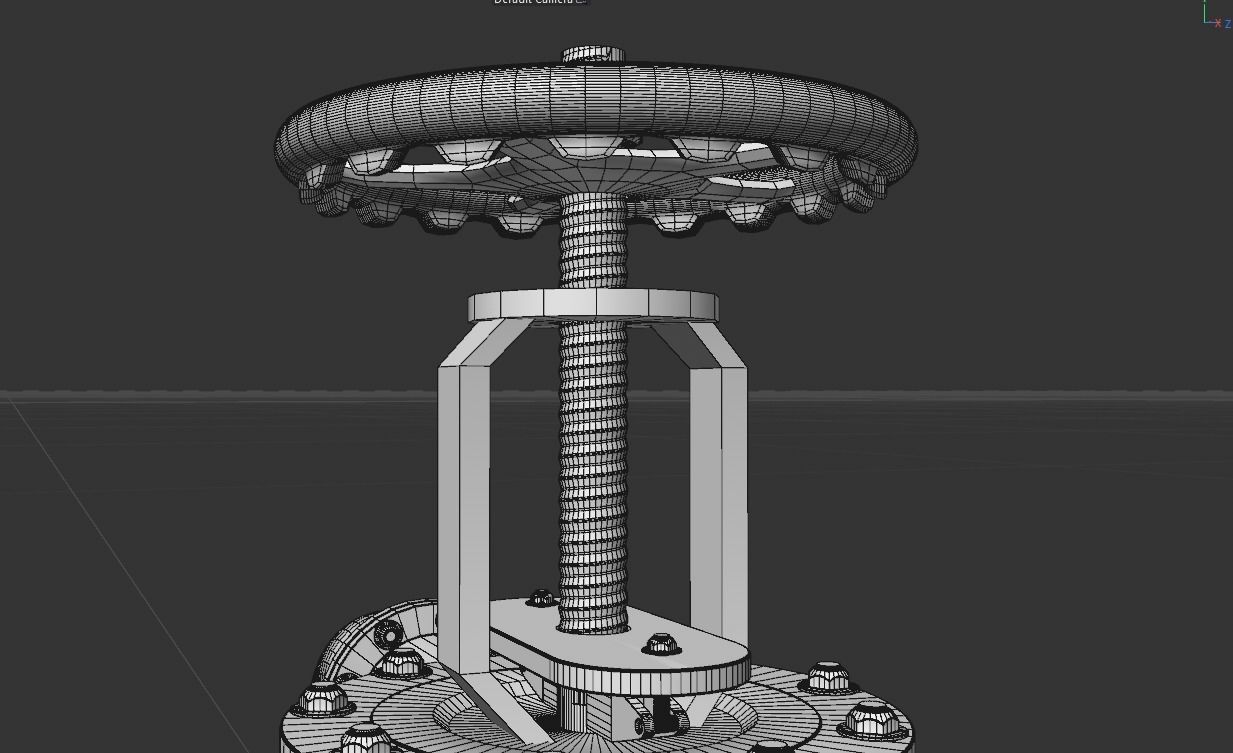 Pipe with valve 3D model_2