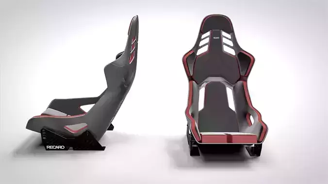  RECARO podium cf 3d model