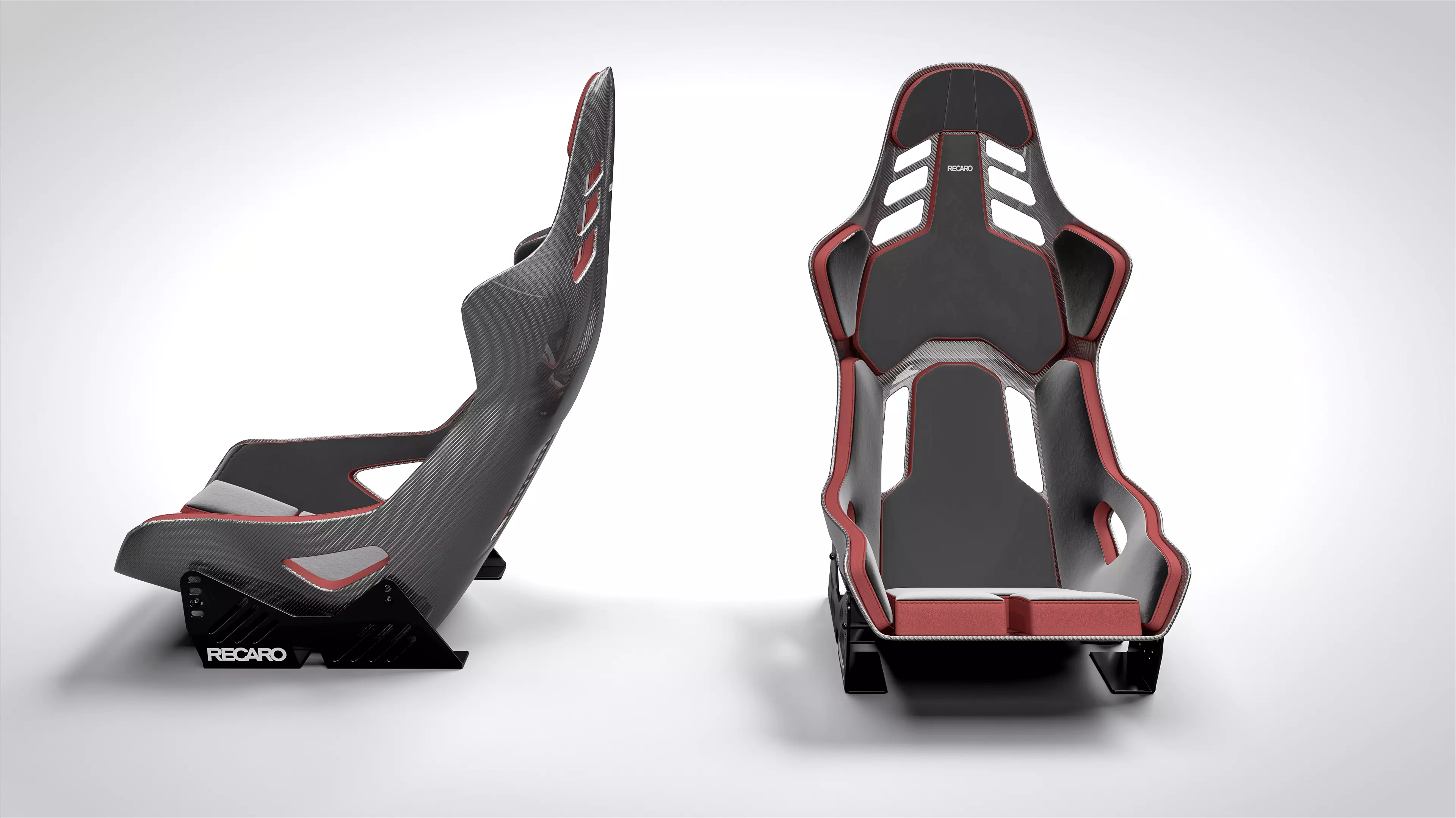  RECARO podium cf 3d model Low-poly 3D model_0