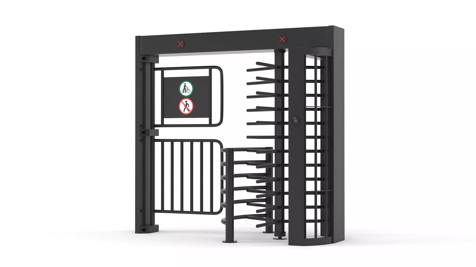 Turnstile Gate 3D model_0