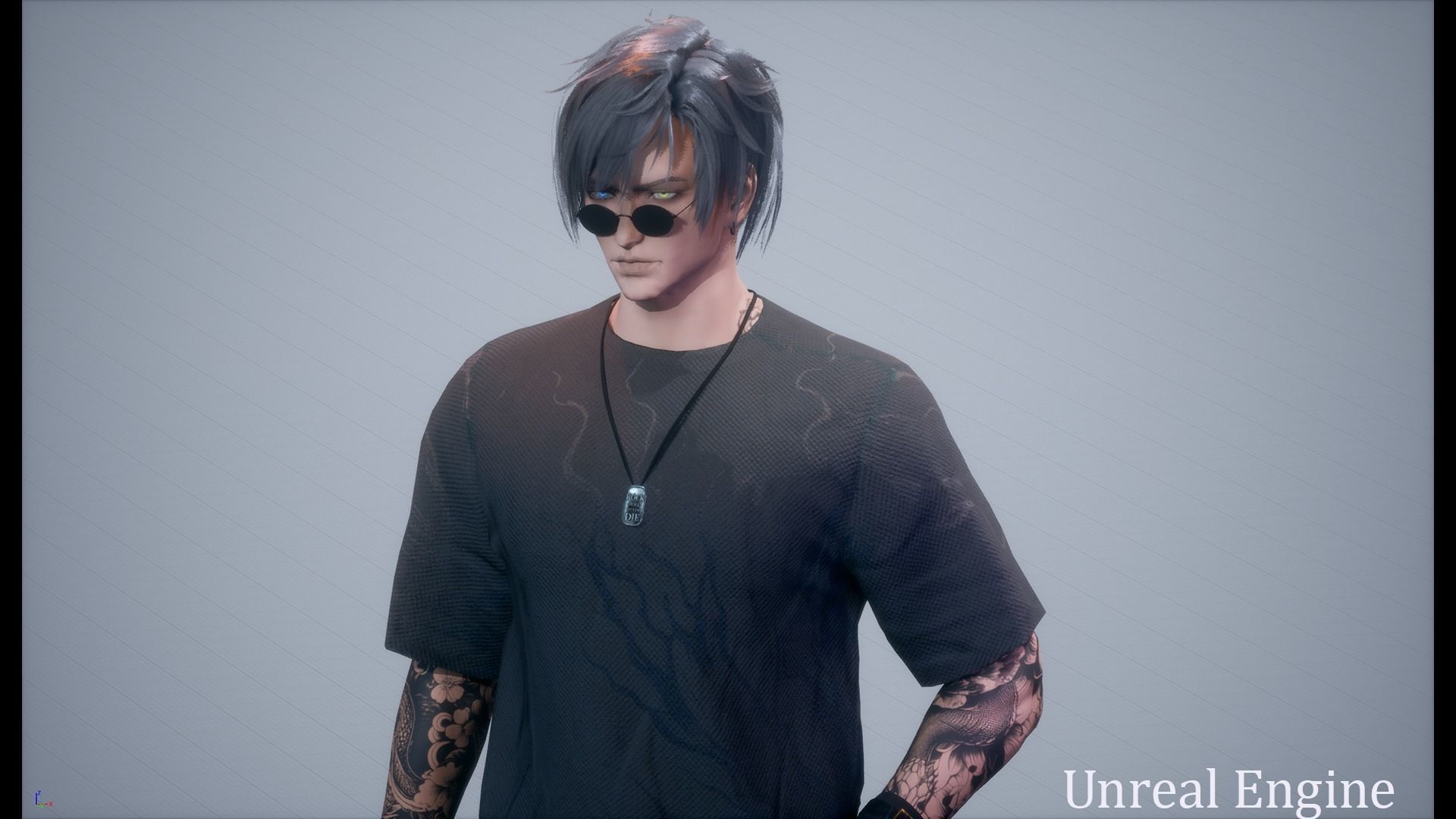 ModernGuy3 Damien Low-poly 3D model_14