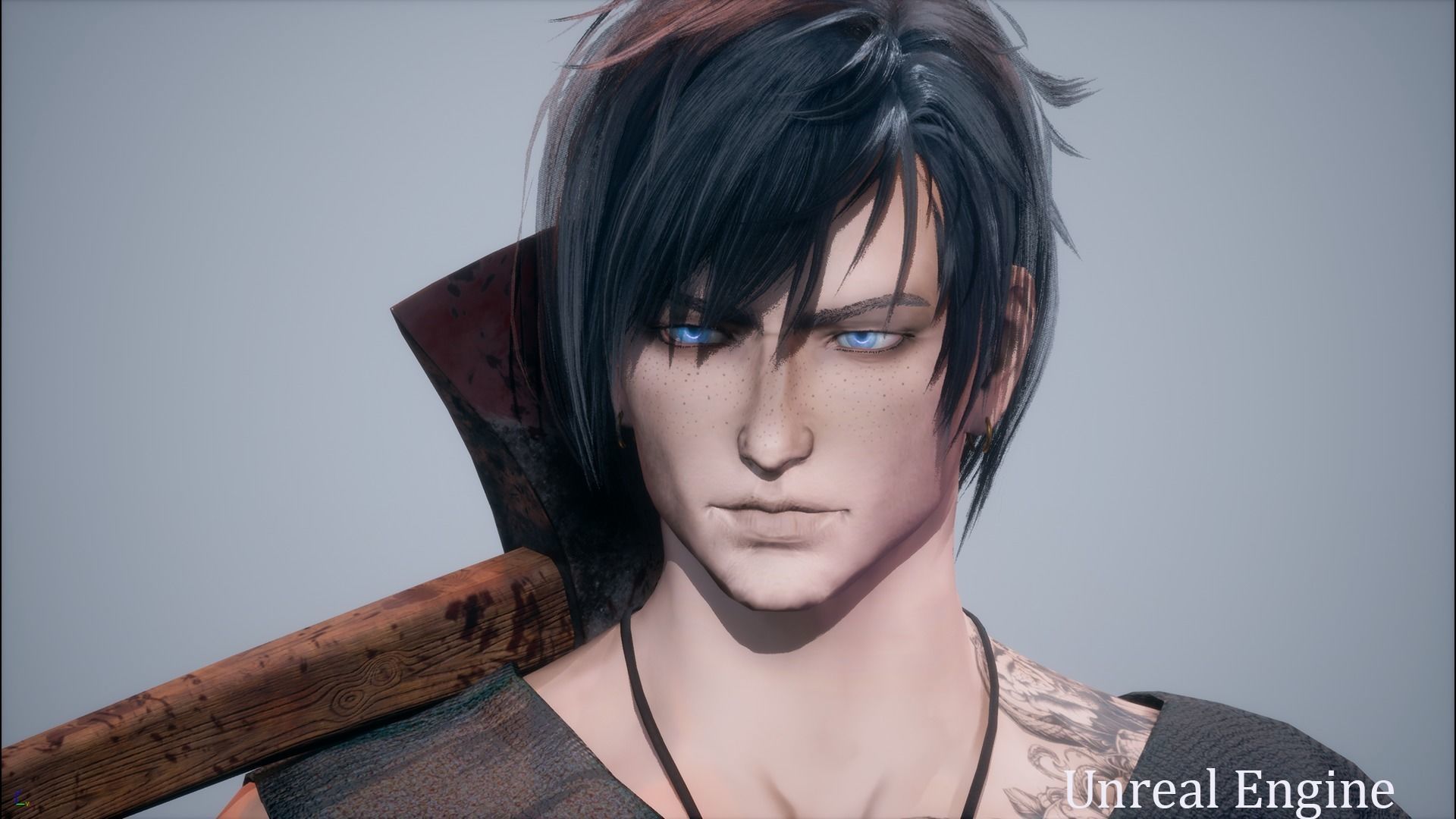 ModernGuy3 Damien Low-poly 3D model_16