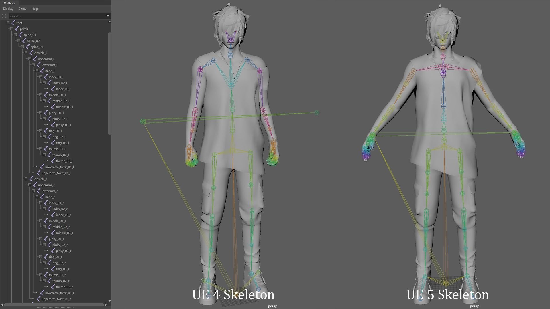 ModernGuy3 Damien Low-poly 3D model_9