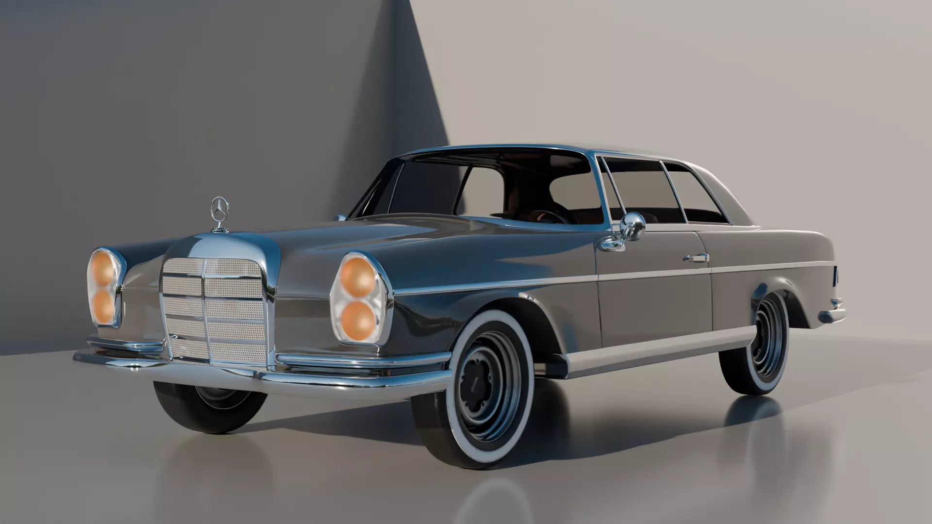 Mercedes W112 Free 3D model