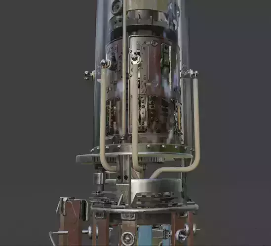 Transformer on-load tap changer OILTAP MS 3D model