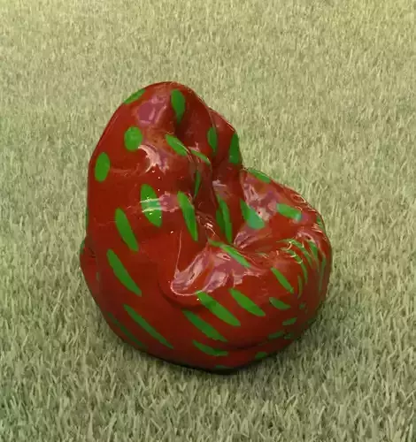 Beanbag poof furniture