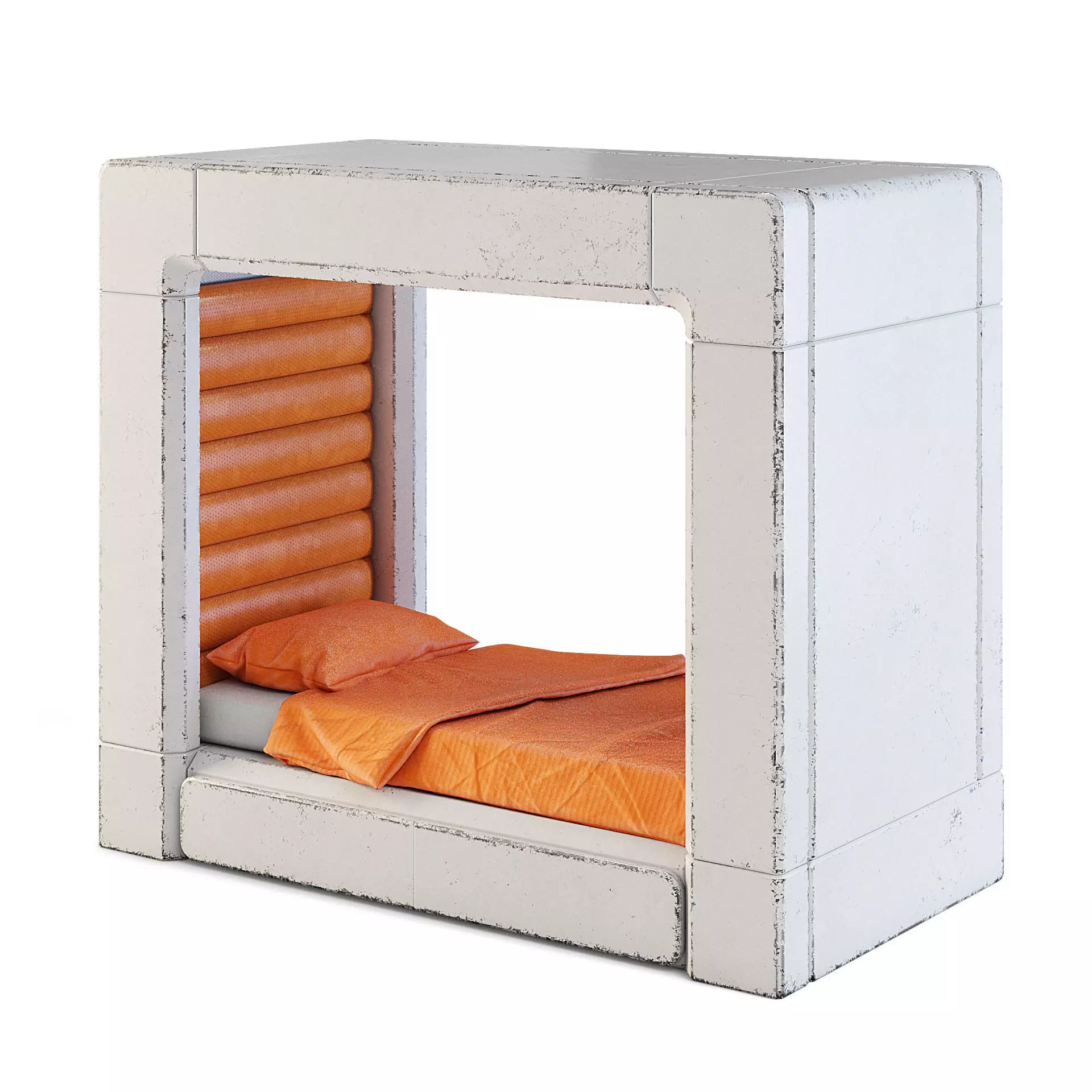 Futuristic Apartment Sleeping Pod 3D model_0