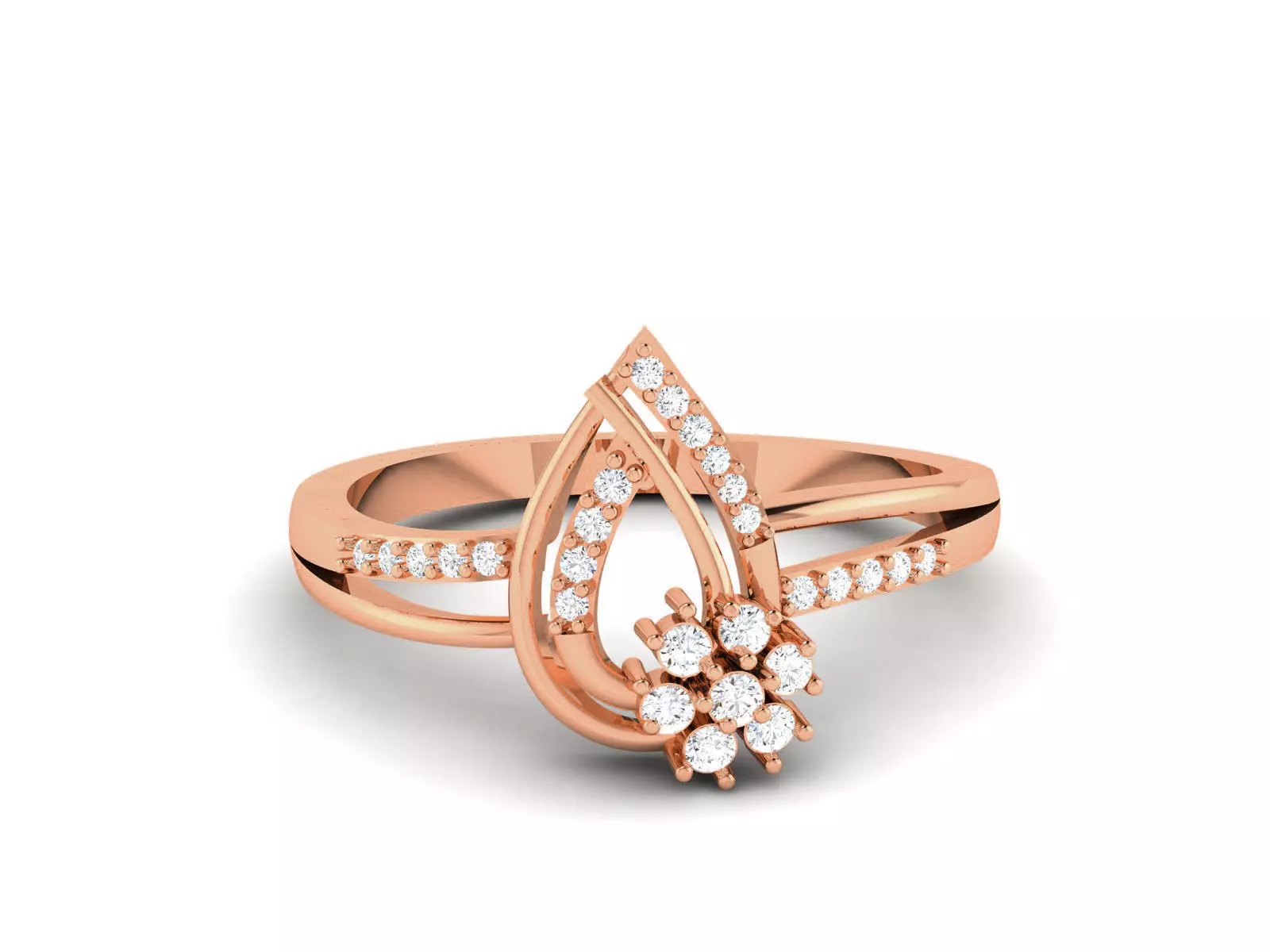 Light Weight Ring 3dm renders details 3D print model