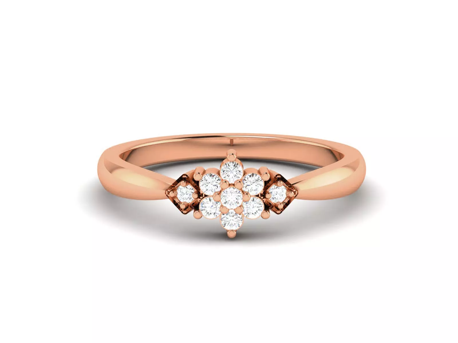 Light Weight Ring 3dm renders details 3D print model_0