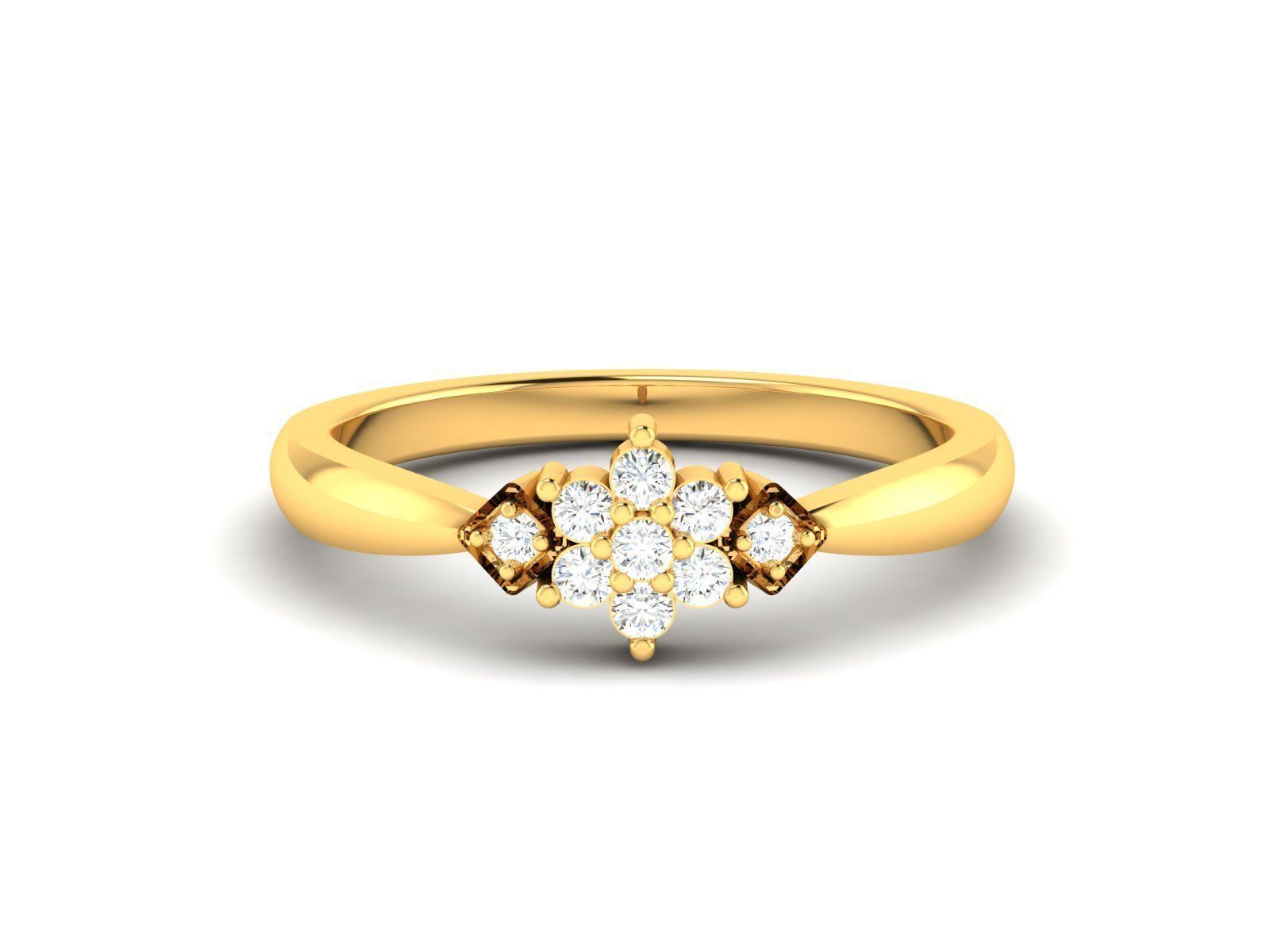 Light Weight Ring 3dm renders details 3D print model_2