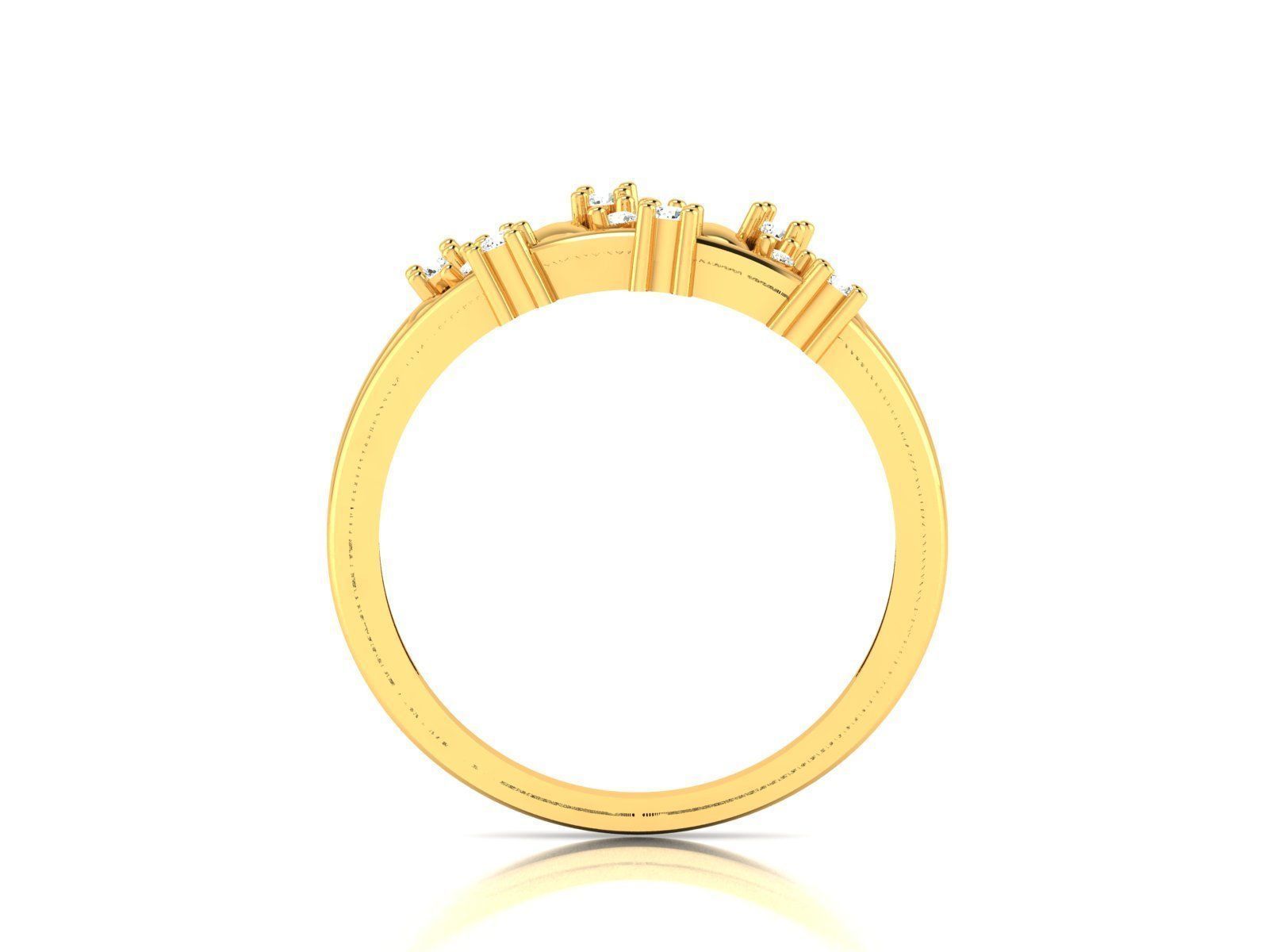 Light Weight Ring 3dm renders details 3D print model_3