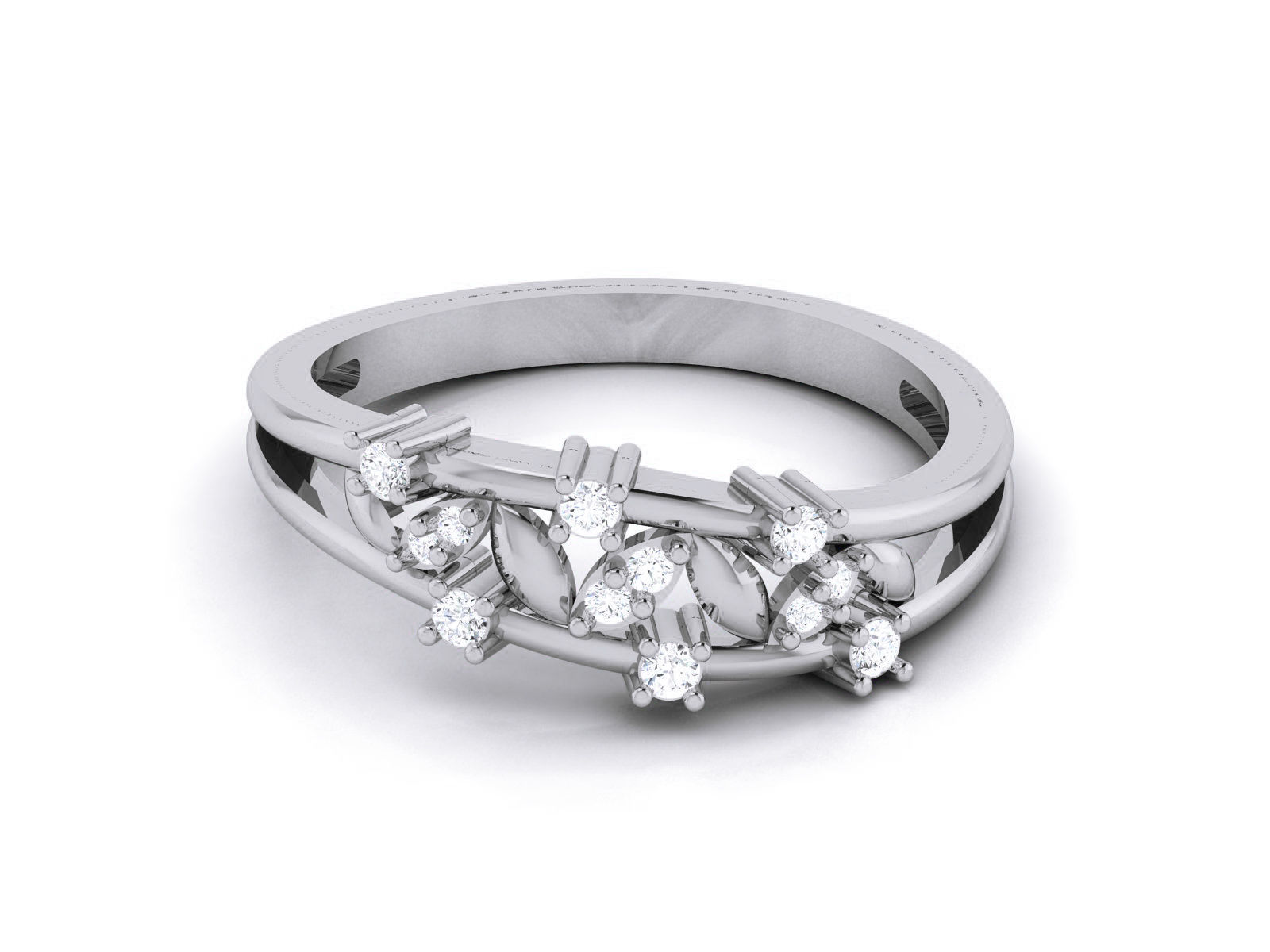 Light Weight Ring 3dm renders details 3D print model_2