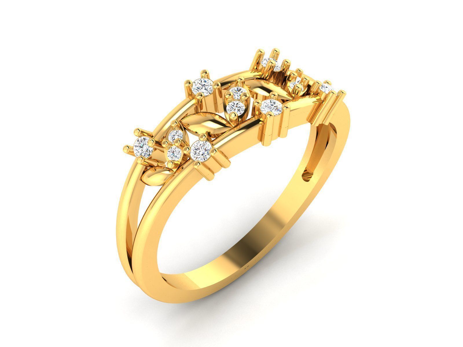 Light Weight Ring 3dm renders details 3D print model_9