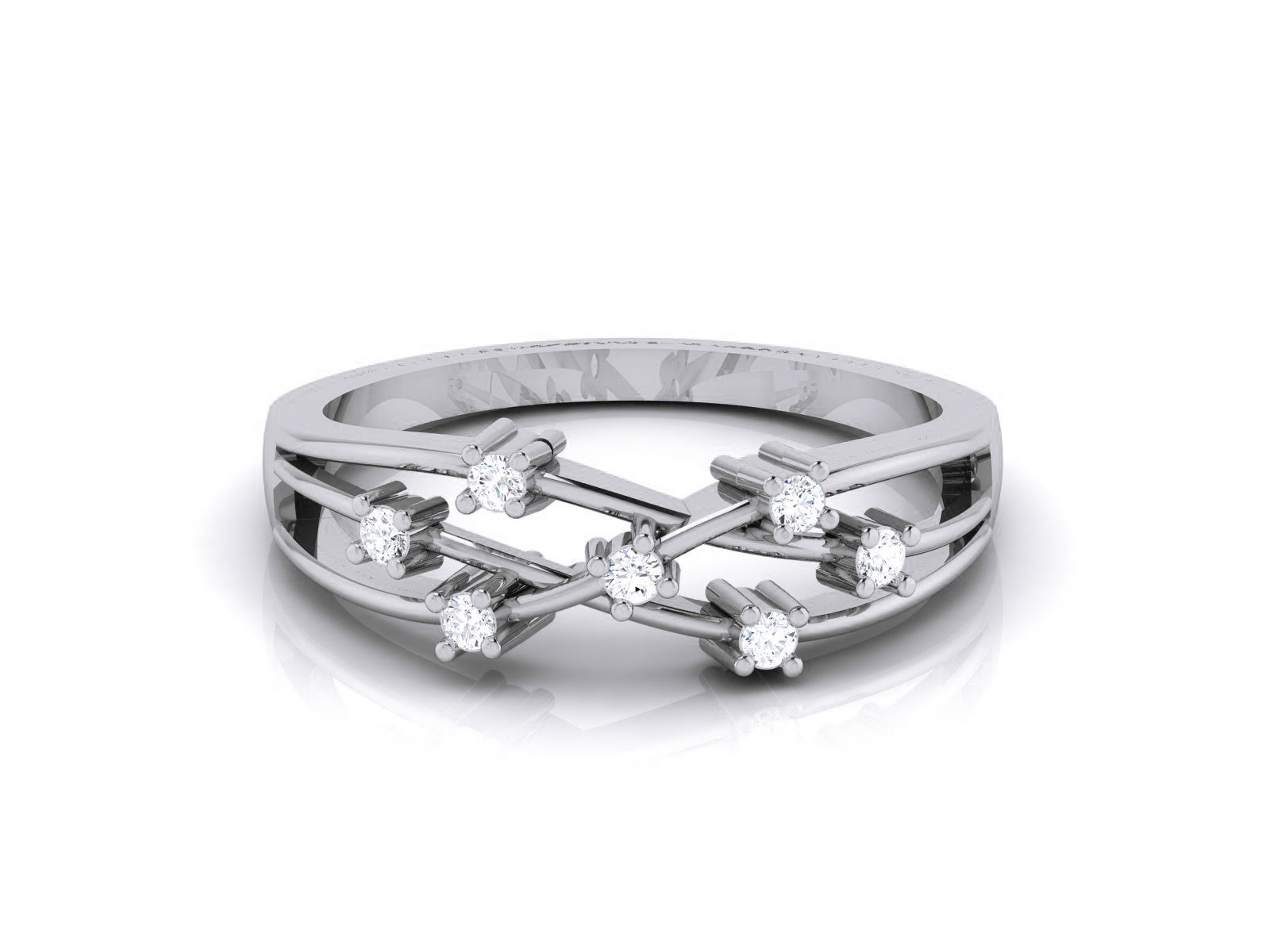 Light Weight Ring 3dm renders details 3D print model_2