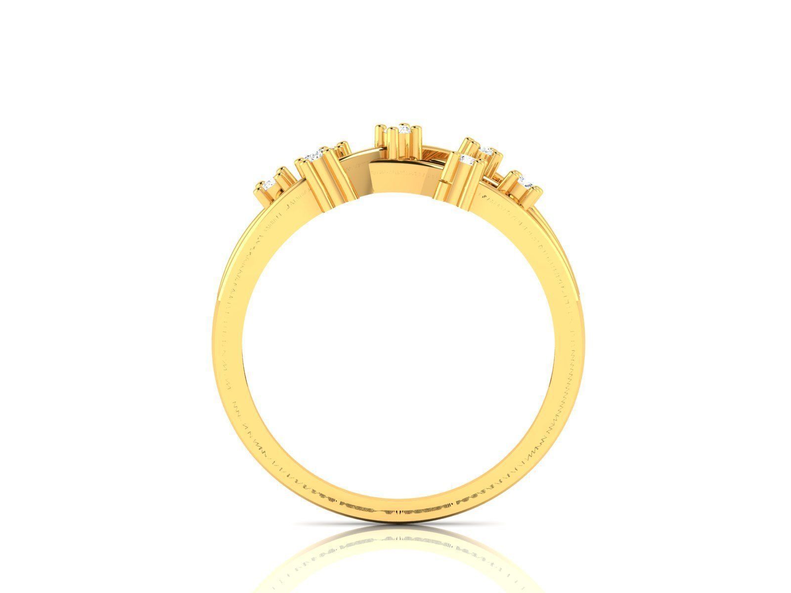 Light Weight Ring 3dm renders details 3D print model_4