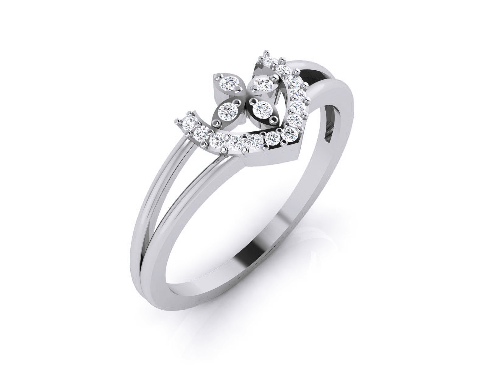 Light Weight Ring 3dm renders details 3D print model_10