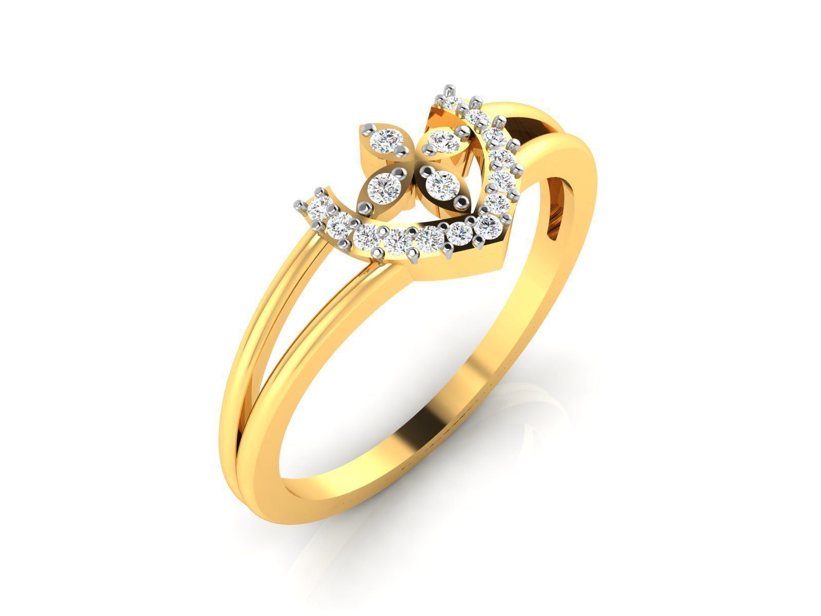 Light Weight Ring 3dm renders details 3D print model_9