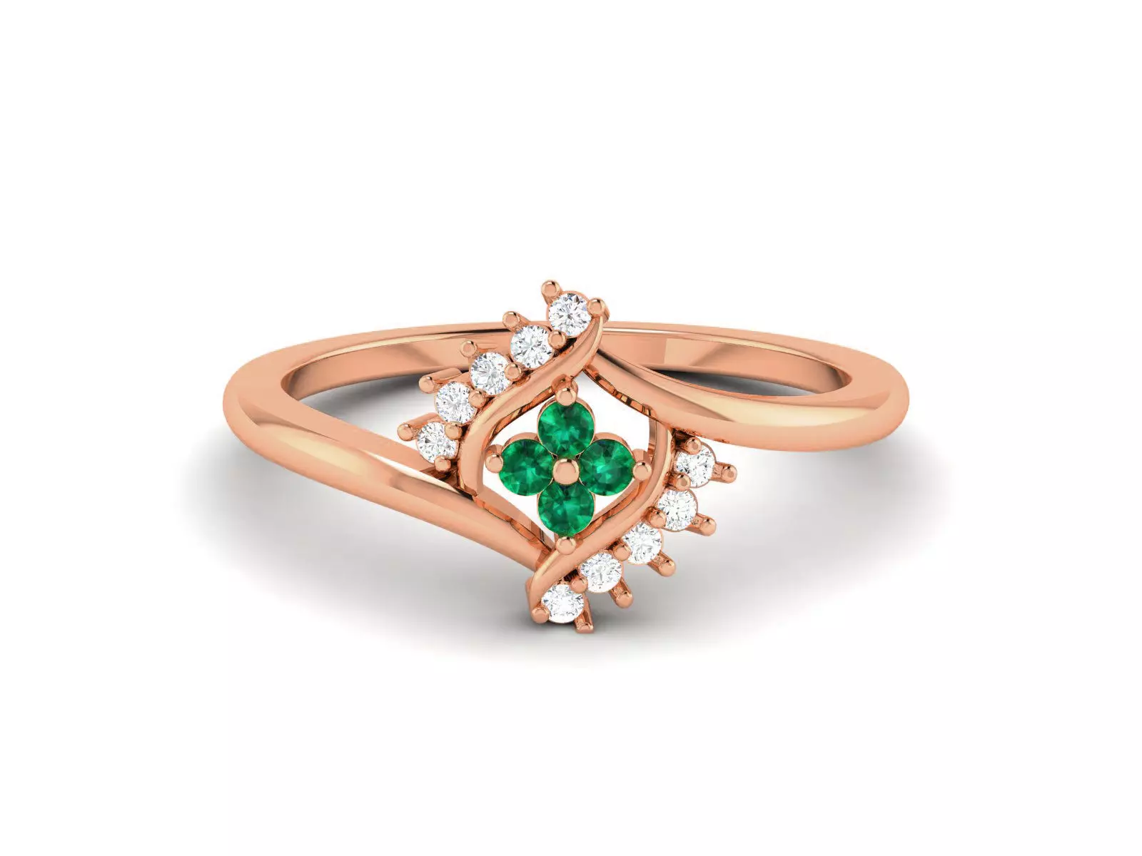 Light Weight Ring 3dm renders details 3D print model_0