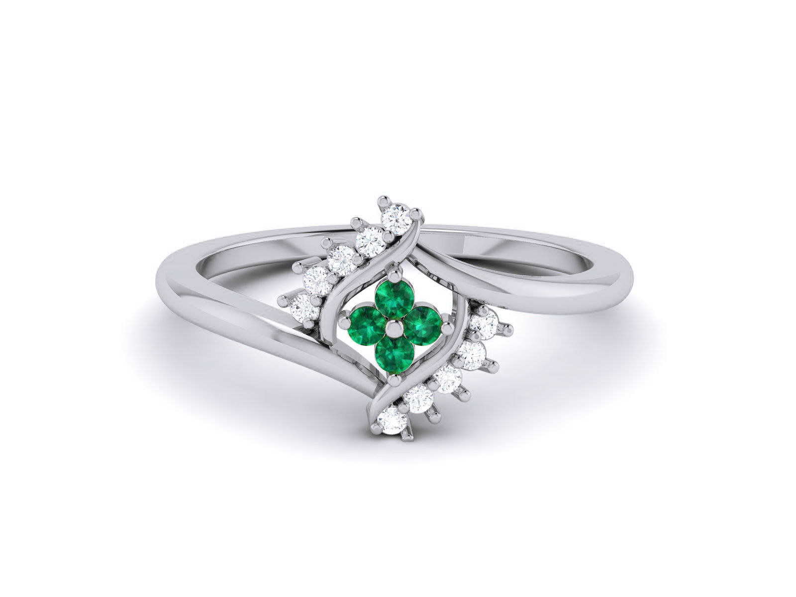 Light Weight Ring 3dm renders details 3D print model_2