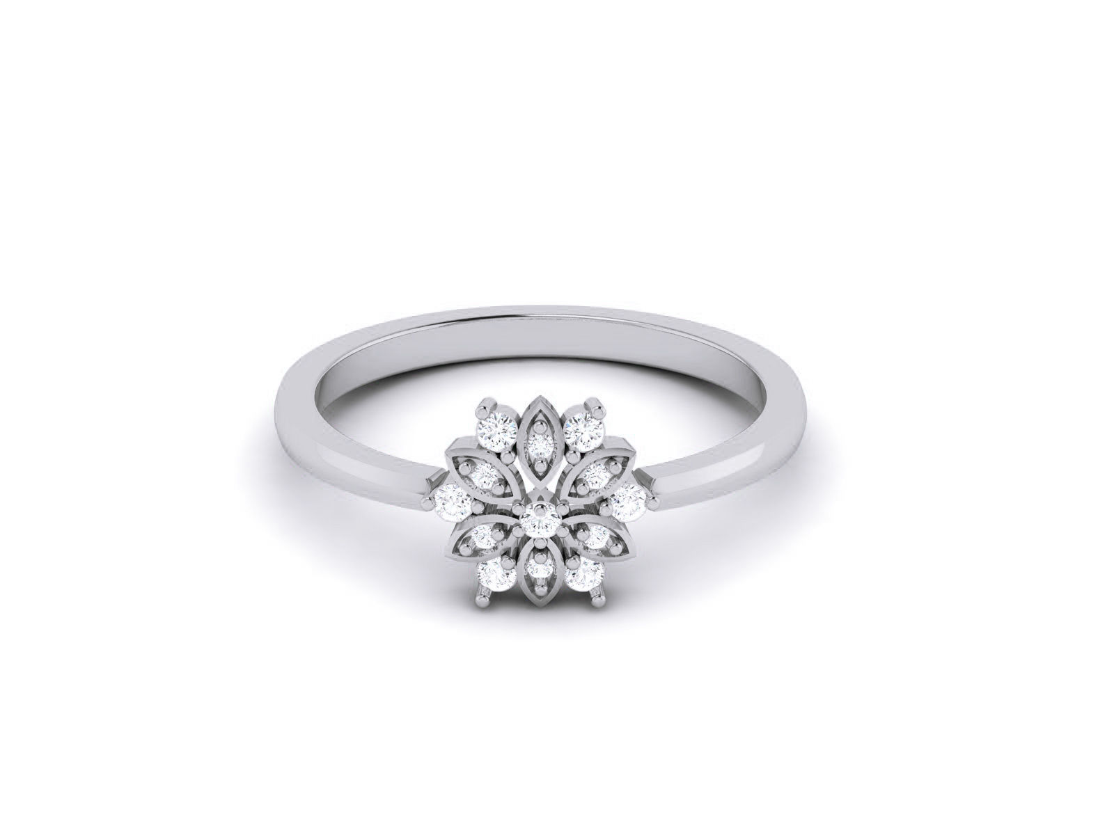 Light Weight Ring 3dm renders details 3D print model_2