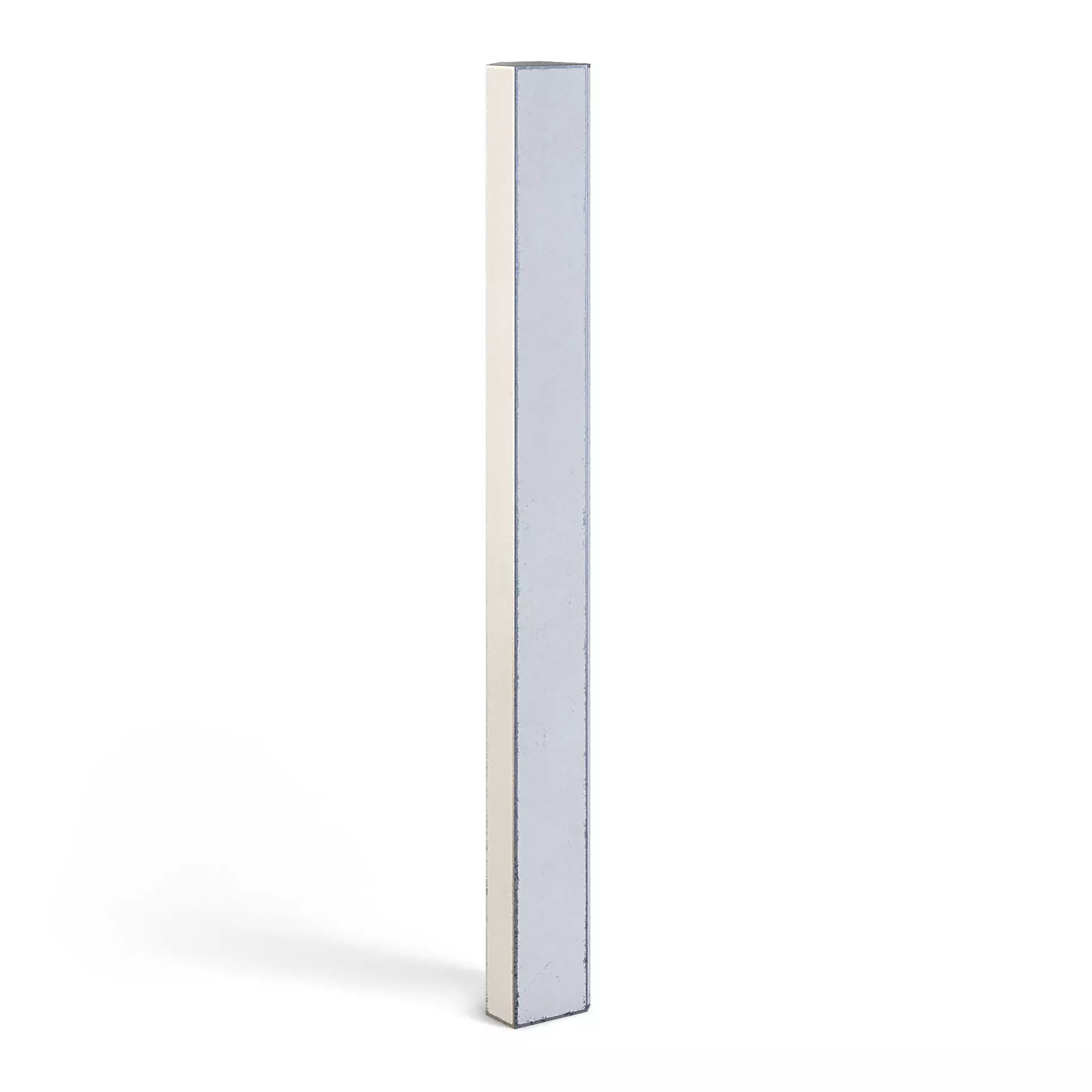 Futuristic Apartment Wall Corner 3D model_0