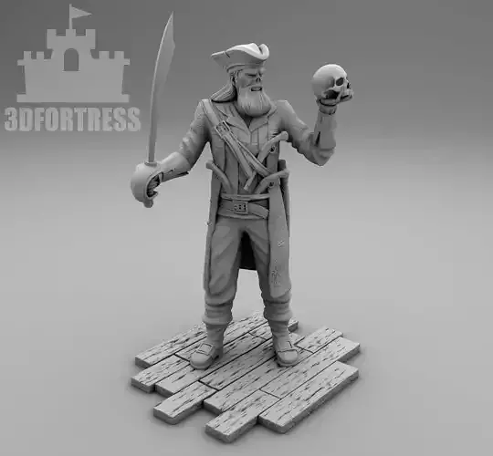 PirateCapitanSceleton