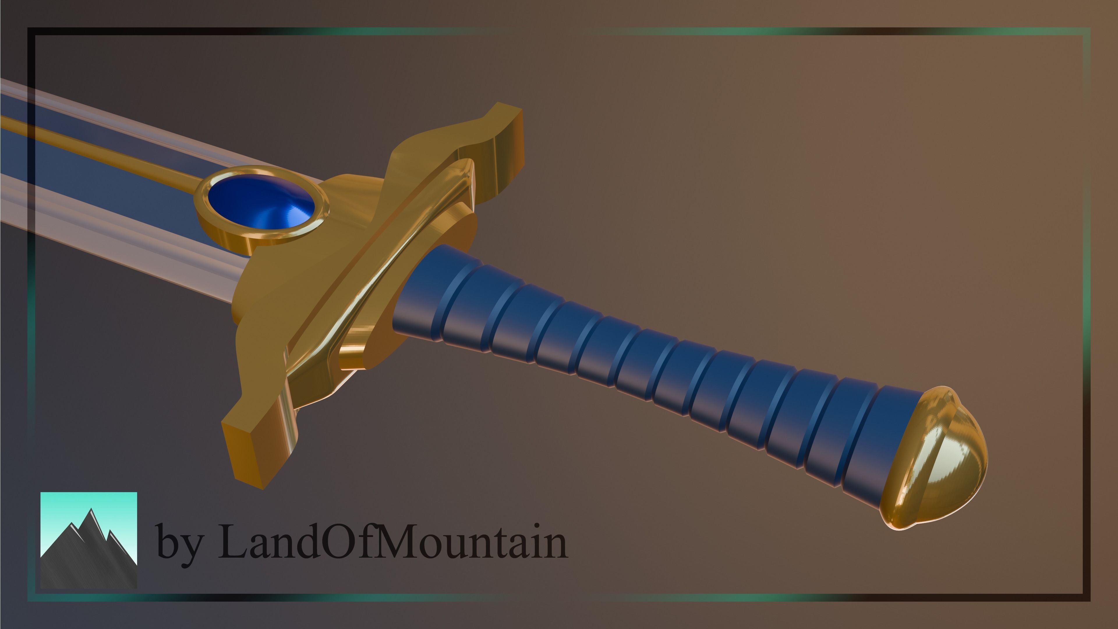 Frieren at the Funeral - Himmel Sword 3D print model_2