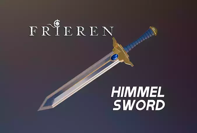 Frieren at the Funeral - Himmel Sword 3D print model