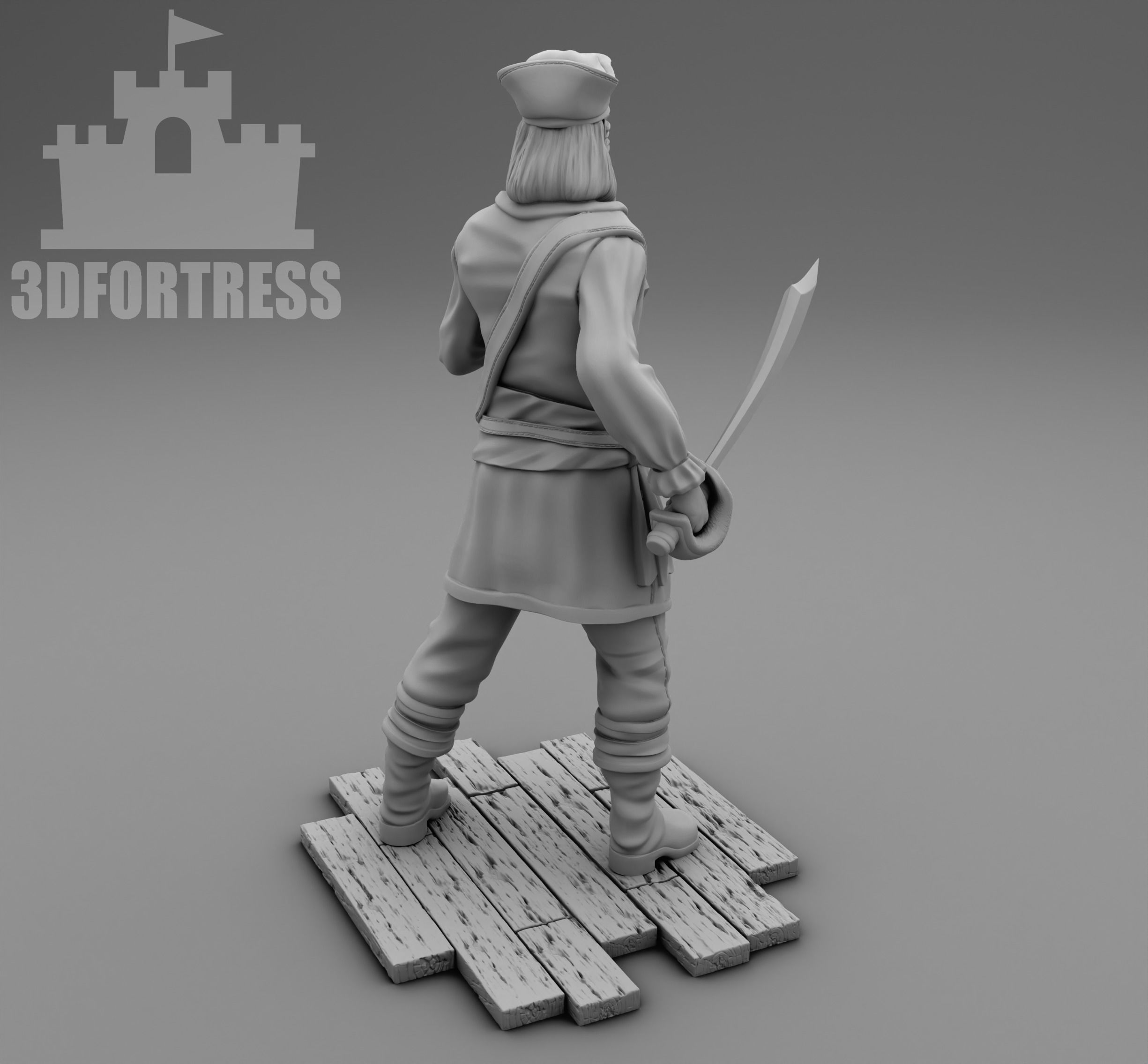 HookPirate 3D print model_2