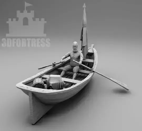 Fisherman 3D print model