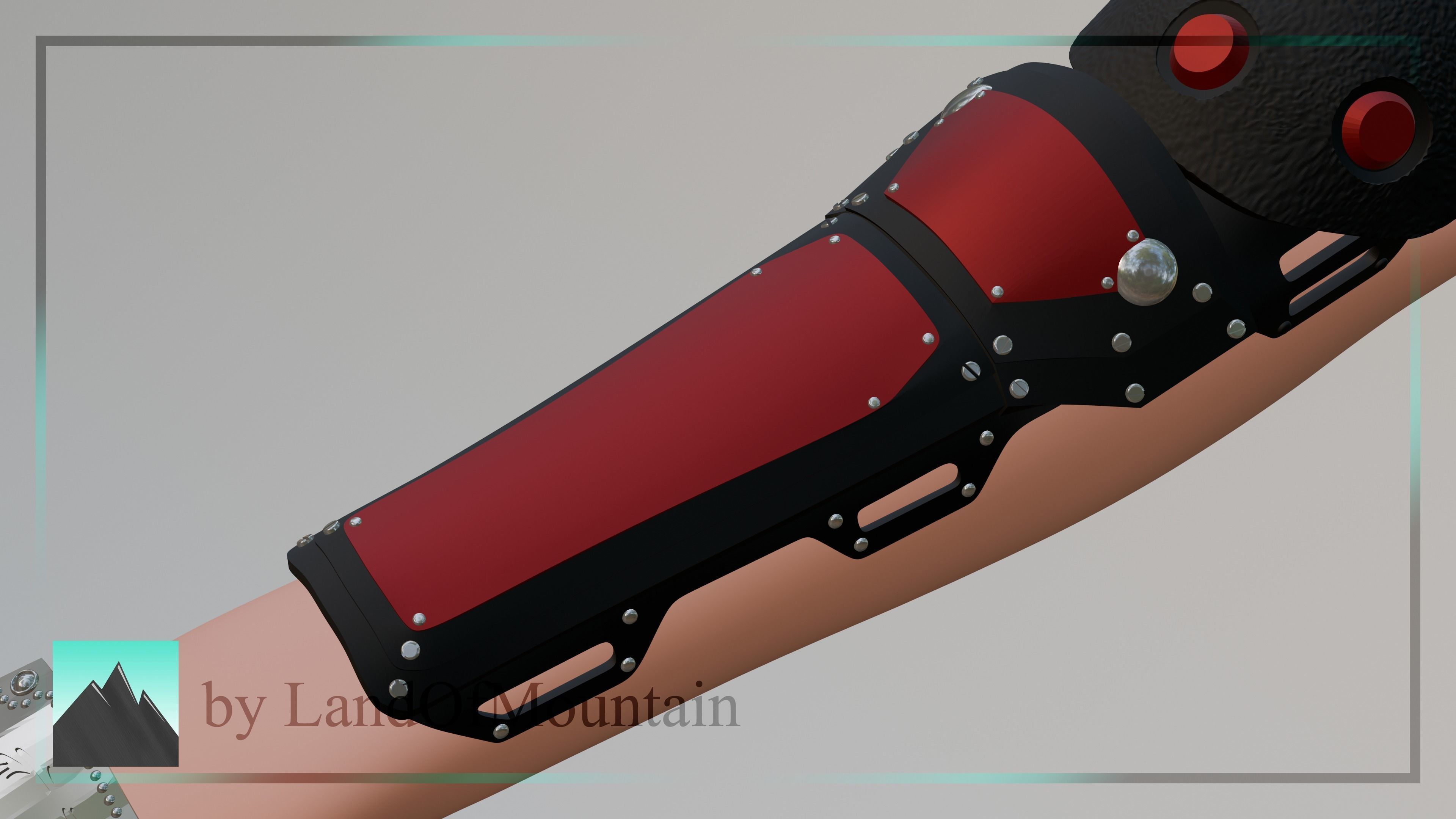 Final Fantasy VII - Tifa Lockhart Armor Set 3D print model_3