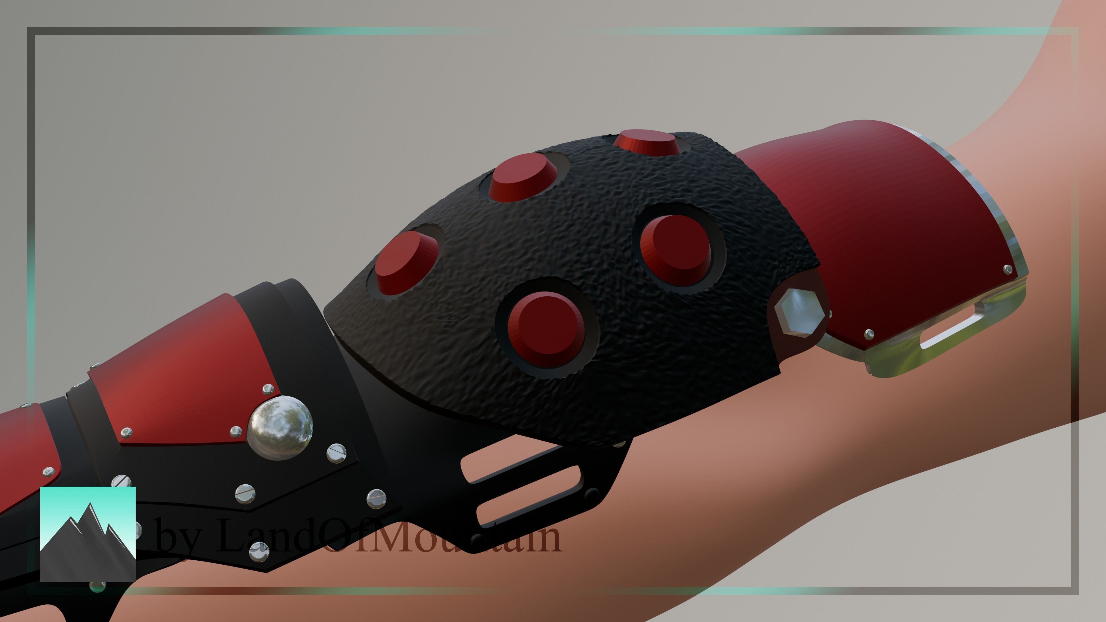 Final Fantasy VII - Tifa Lockhart Armor Set 3D print model_4