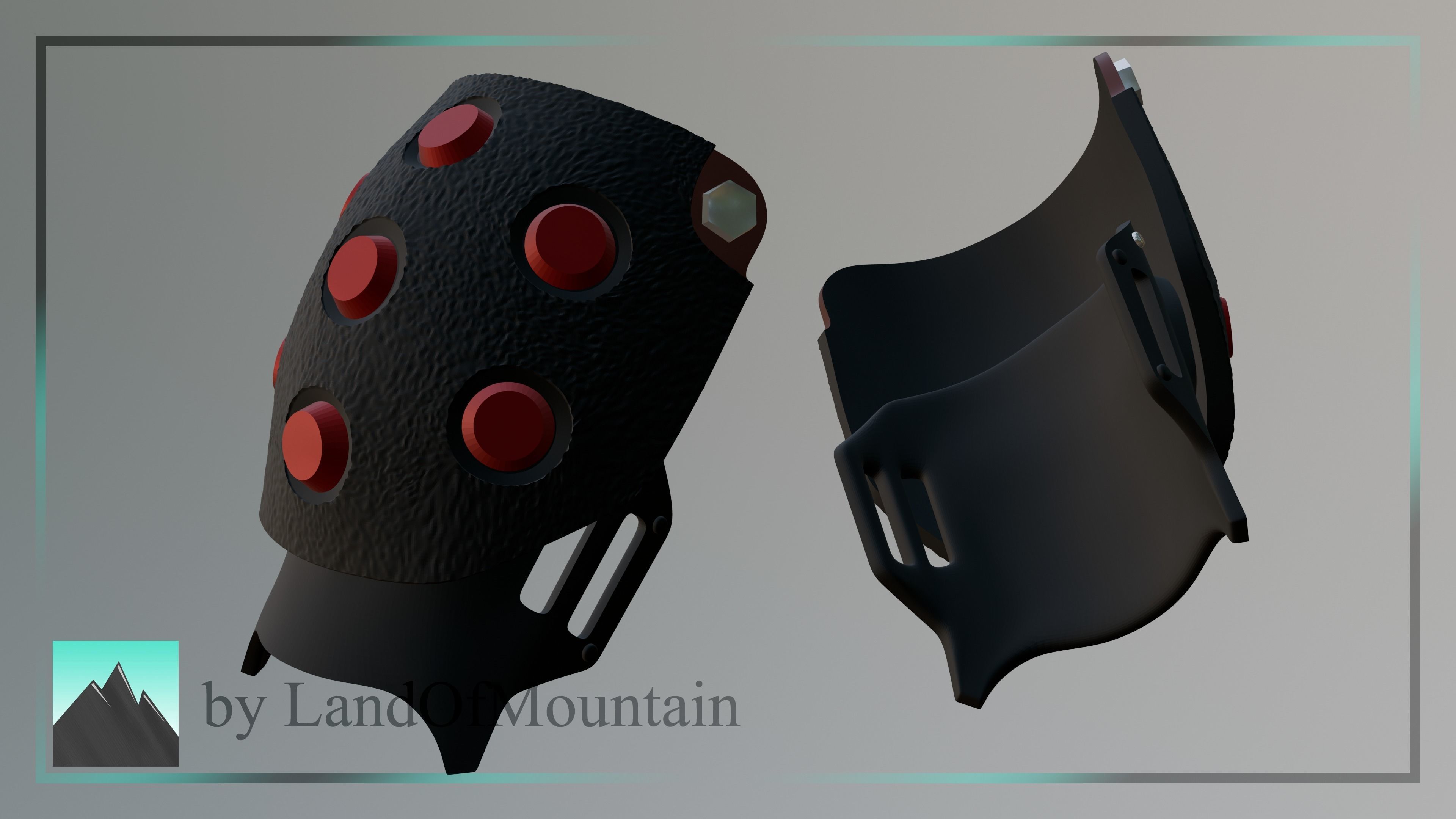 Final Fantasy VII - Tifa Lockhart Armor Set 3D print model_7