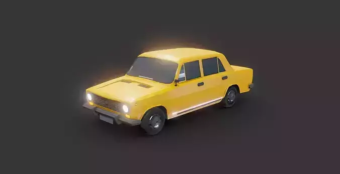 Lada 2101 Lowpoly