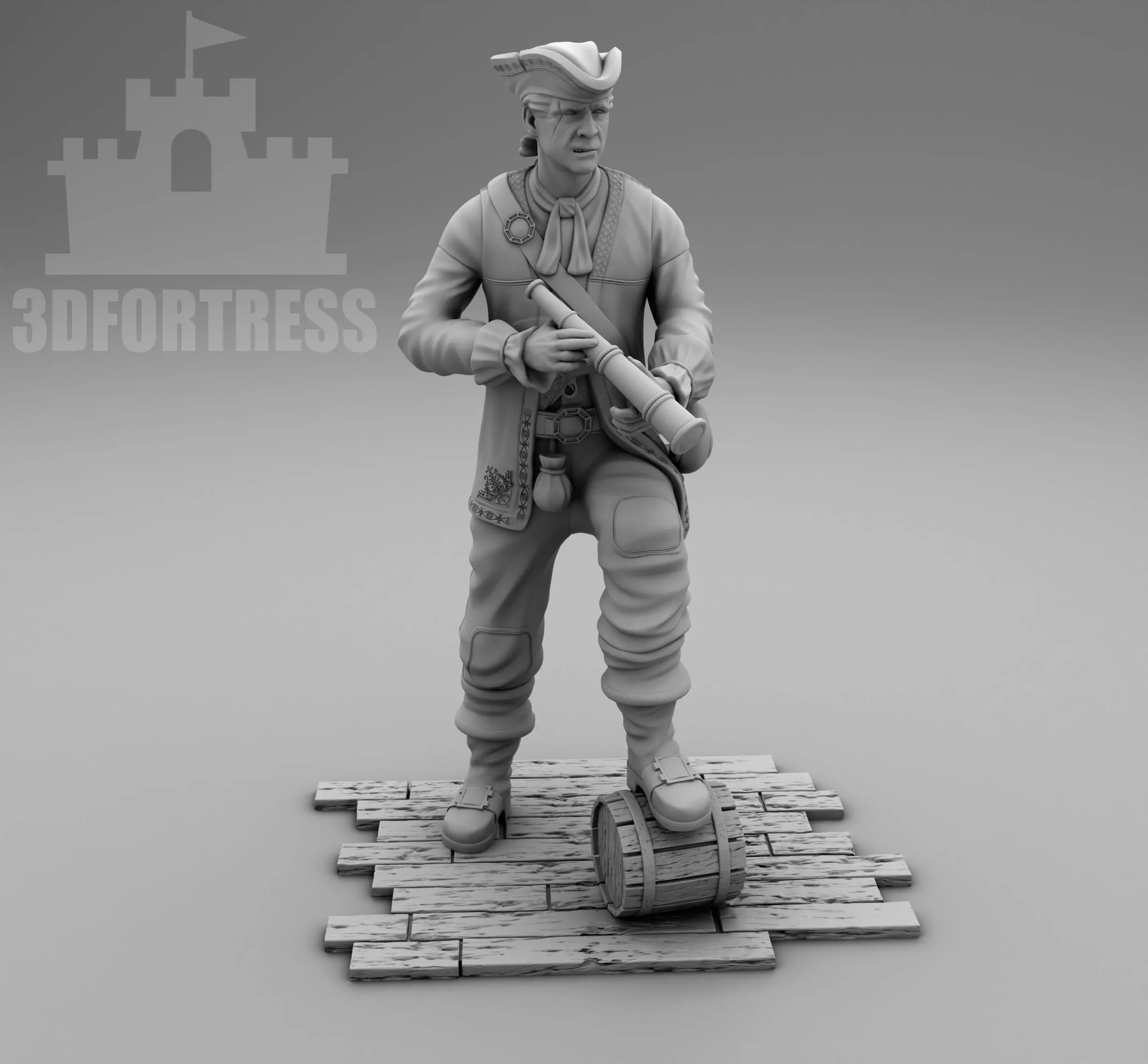 Capitan 3D print model_0