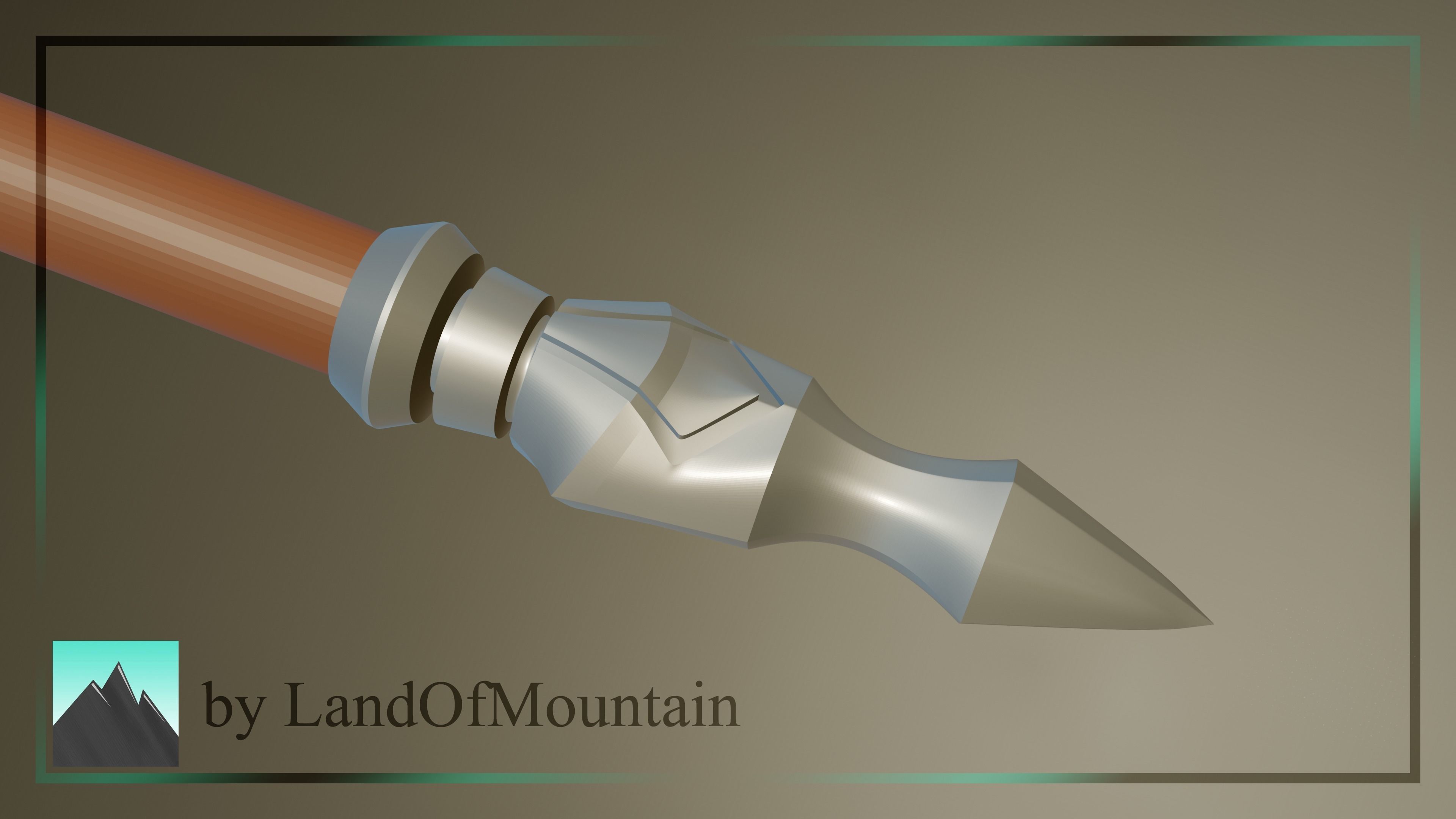 Final Fantasy XVI - Shula Axe 3D print model_3