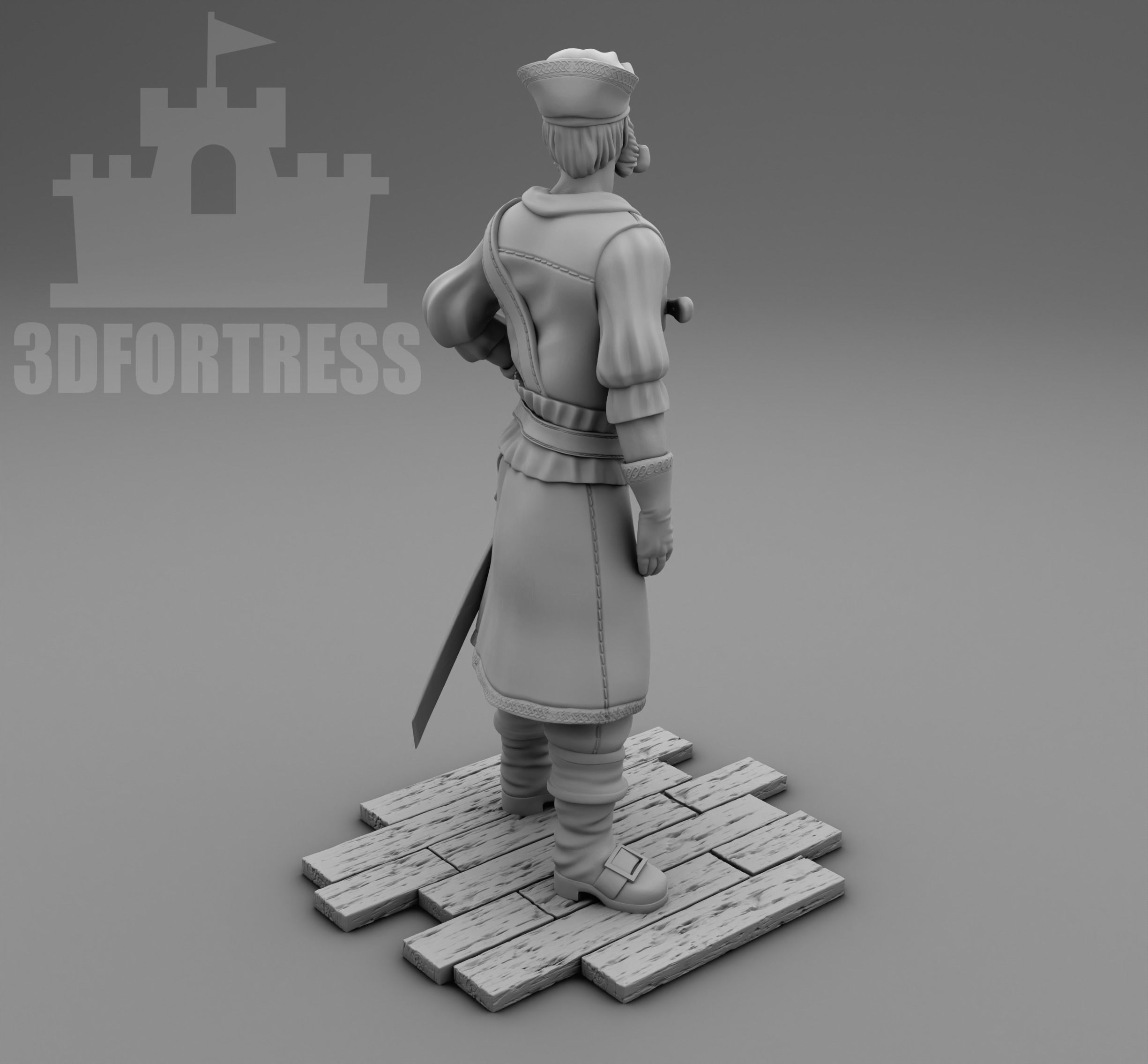 Bozman 3D print model_3