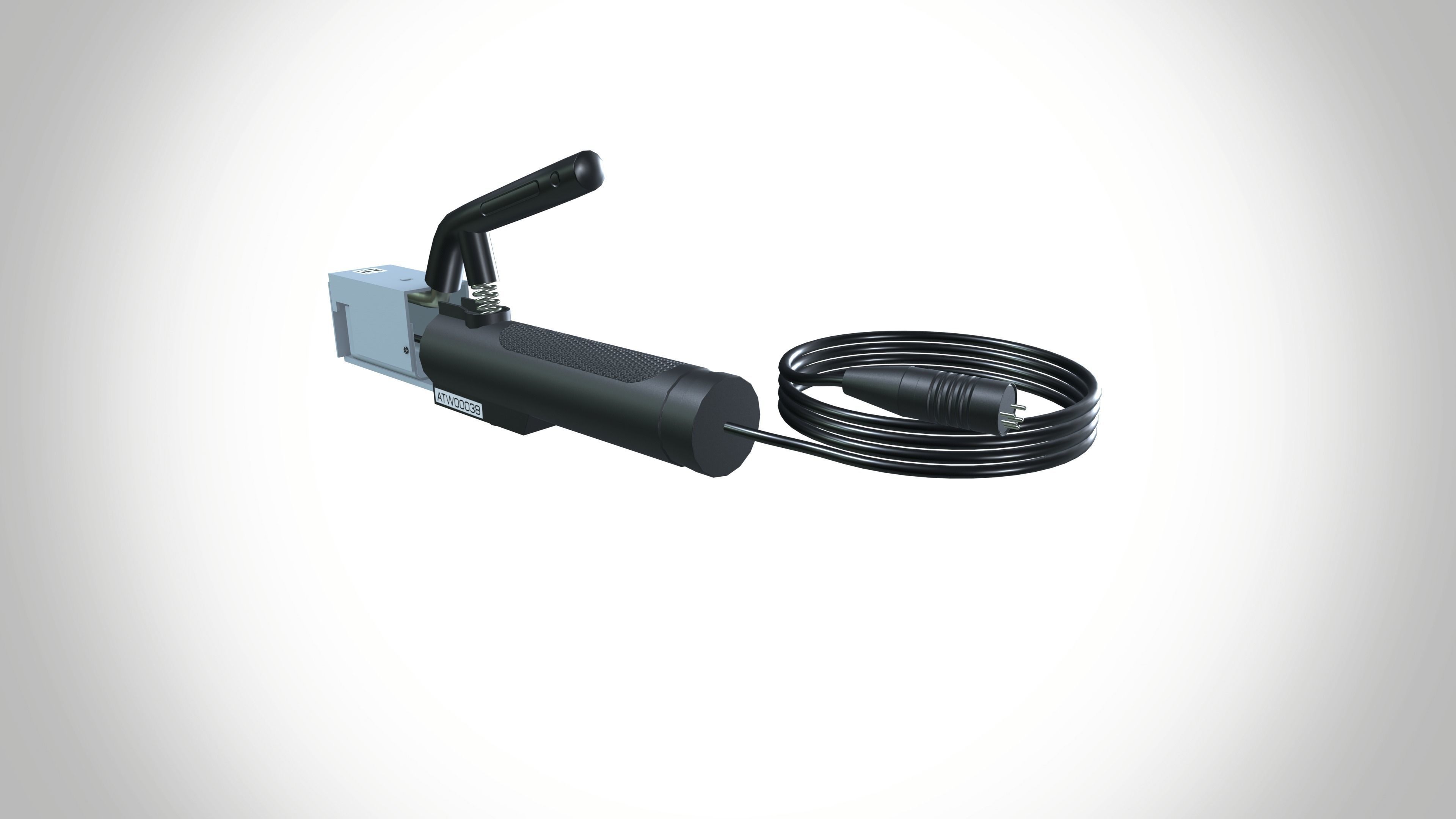 SMAW Holder 3D model_2